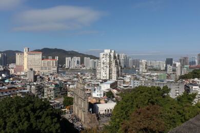 中国澳门都市风景