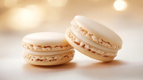 西式点心-马卡龙-椰奶味