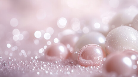 柔彩美妆展示背景