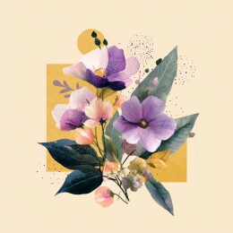 绑带花束精美布置