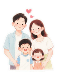小情侣免抠素材