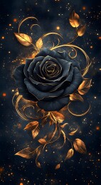 幽蓝玫瑰绮绘