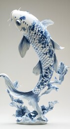 古韵灵鱼逸姿