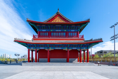 北京通州地标建筑大光楼