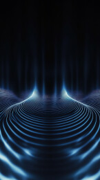 科技概念点线组成的抽象地球