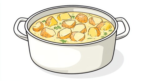 暖心治愈系土豆浓汤