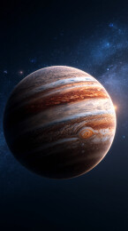 宇宙中的木星