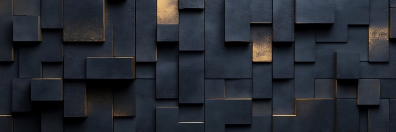 深色木块背景墙