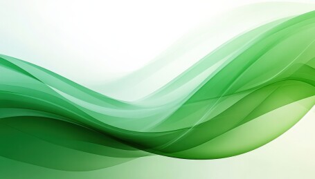 抽象绿色流淌波纹