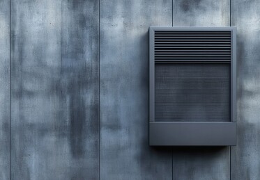 现代外墙式通风装置