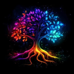 幻彩神树奇幻生命力