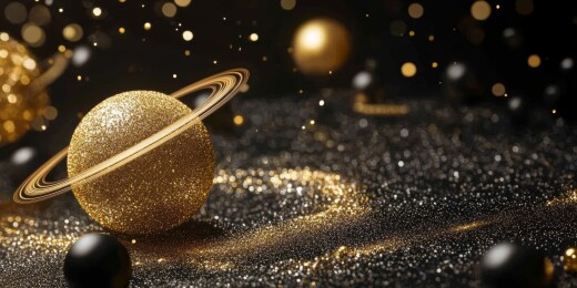 行星宇宙梦幻场景