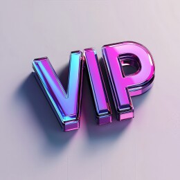 立体VIP字体