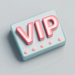 立体VIP字体