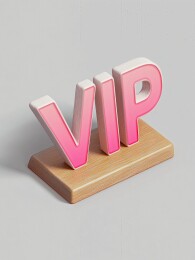 立体VIP字体