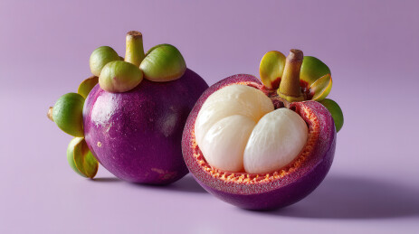 紫色山竹果