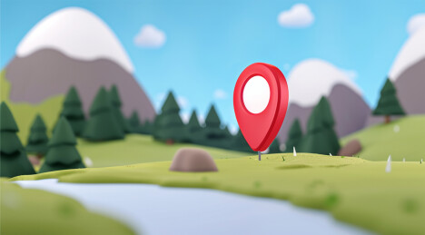 3D导航GPS定位banner