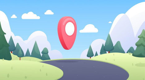 3D导航GPS定位banner