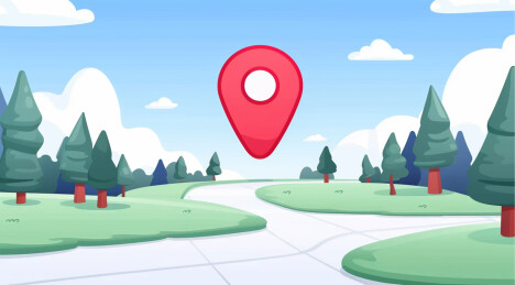 3D导航GPS定位banner