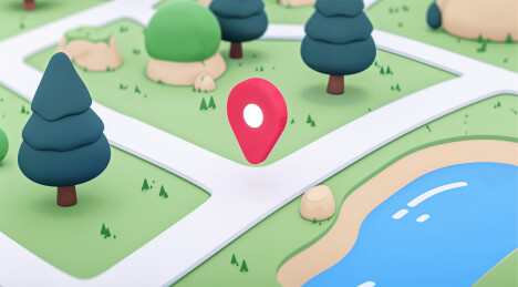 3D导航GPS定位banner