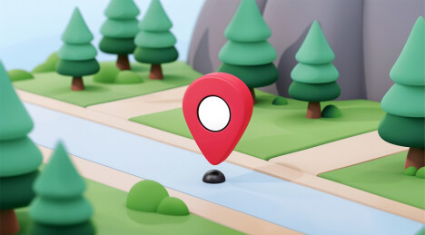 3D导航GPS定位banner