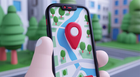 3D手机导航GPS定位banner