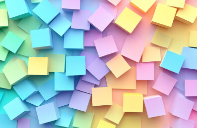 彩色方块全帧拍摄