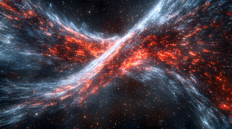 星际空间的星云结构