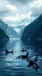 群雄逐鹿冰封峡湾