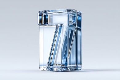 玻璃质感数字七