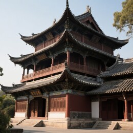 中国古代楼宇的独特韵味每一处细节都值得细