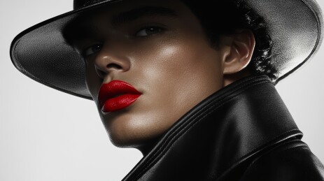 娇艳红唇展现迷人魅力