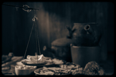 静物称量中药材