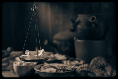 静物称量中药材