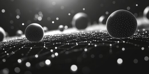 黑底闪烁星光梦幻画面