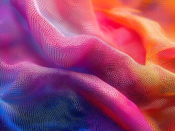 绚丽多彩的网纱纹理