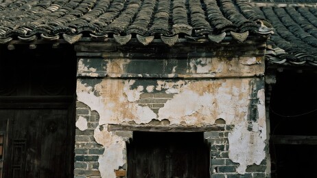 古老建筑的沧桑感