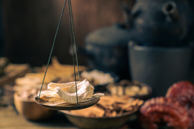 静物称量中药材