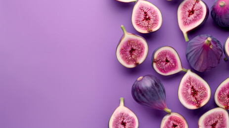 无花果的视觉对比