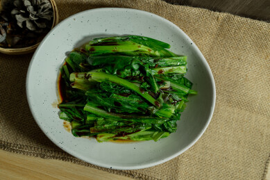 白灼油麦菜蚝油油麦菜清炒油麦菜
