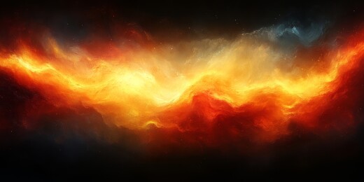 炽热炫彩火焰动态艺术