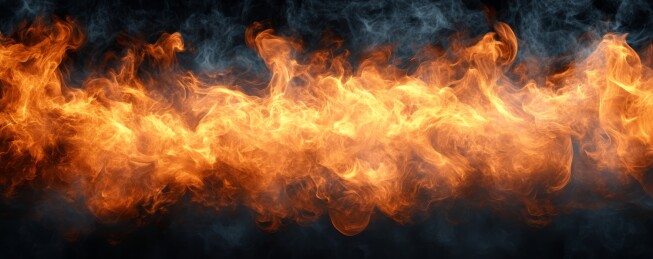 炽热炫彩火焰动态艺术