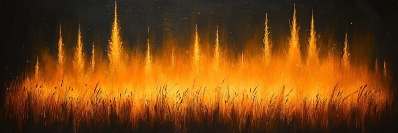 炽热炫彩火焰动态艺术