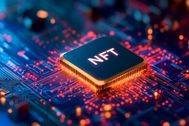 NFT芯片科技概念图