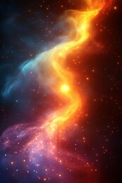 宇宙星云能量流
