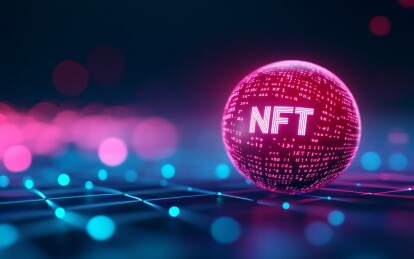 NFT数字艺术球体