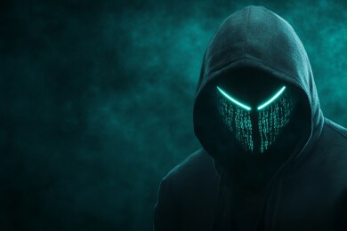 神秘黑客数字面具