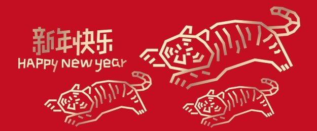 虎艺术抽象设计