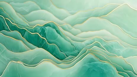 碧玉山峦纹理