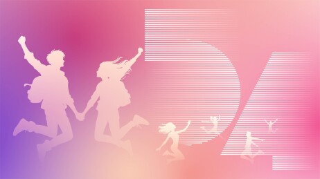 五四青年节插画